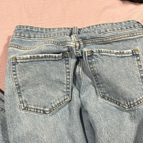 Old Navy high rise straight jeans size 4 - Picture 3 of 4